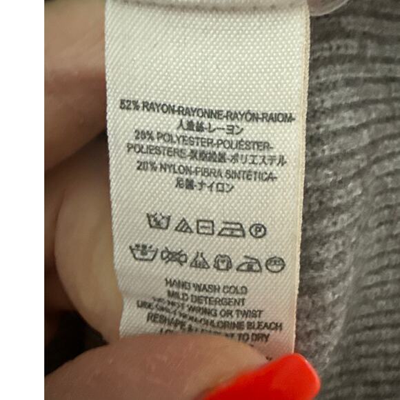 Free People Softly Structured Colorblock Sweater Blue Size Small - Picture 10 of 10